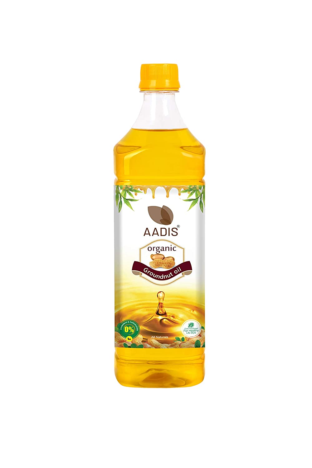 AADIS Organic Groundnut Oil 1 Ltr